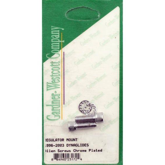GW, voltage regulator/rectifier mount kit. Chrome allen