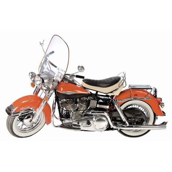 Independent dual head pipes. Chrome