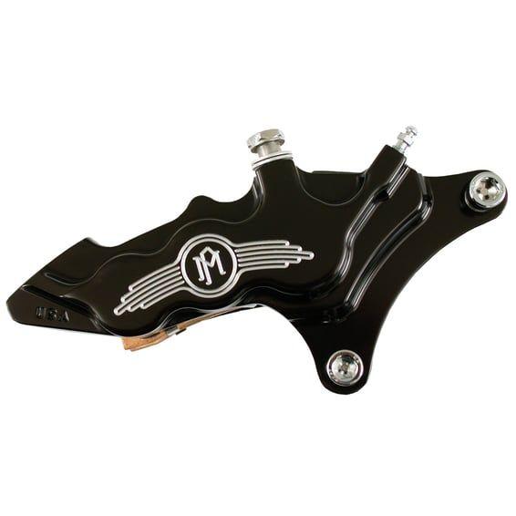 PM, 6-p 112x6b caliper. Bolt-on, 11.5" right front. Black CC