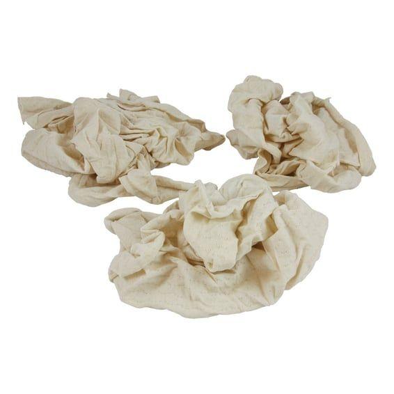 cleaning rags. White