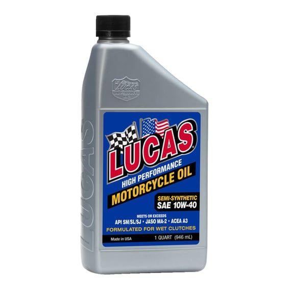 Lucas, 10W40 Semi synthetic motor oil