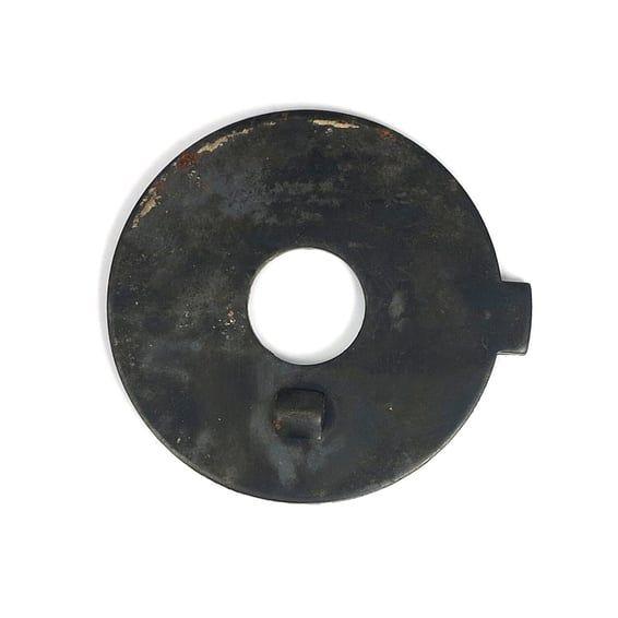 Friction disc, steel. Black
