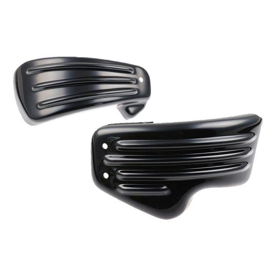 side cover set 'Racing'. Gloss black