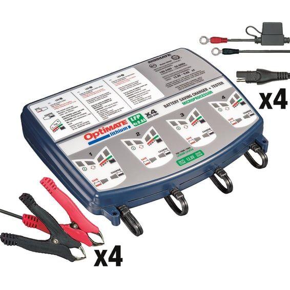 Tecmate OptiMATE, Lithium 4s 0.8A 4-bank