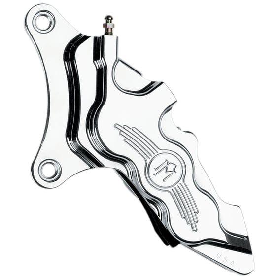 PM, 6-p 112x6b caliper. Bolt-on, 11.5" left front. Polished