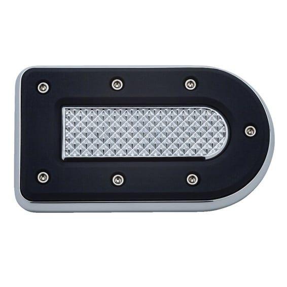 Heavy industry brake pedal pad. Chrome