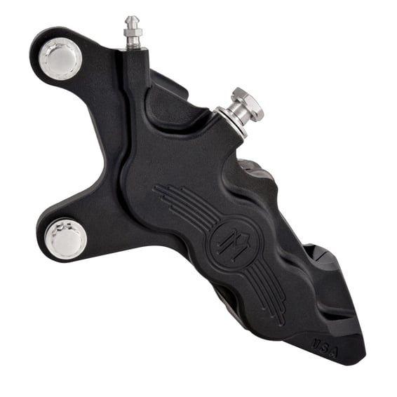 PM, 6-p 112x6b caliper. Bolt-on, 11.5" left front. Black Ops