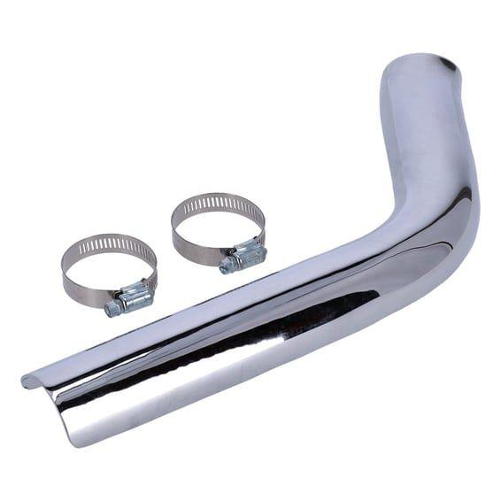 Heatshield rear. Chrome