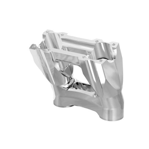 Topless Isolated Kickback Risers. 5" rise. Raw