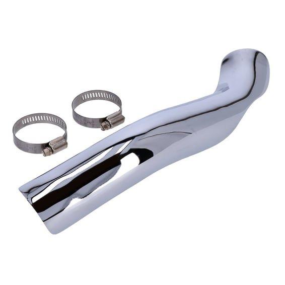 Heatshield front. Chrome