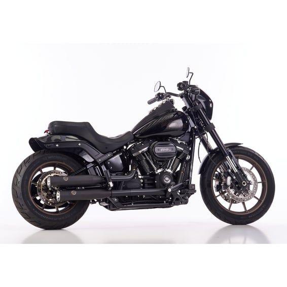 Falcon, Double groove Slip-ons exhaust Black