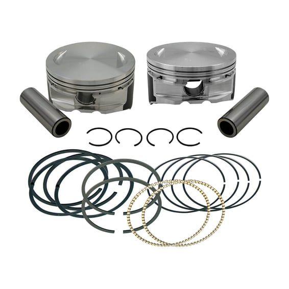 111" 4-1/8" bore forged piston kit. +.020"