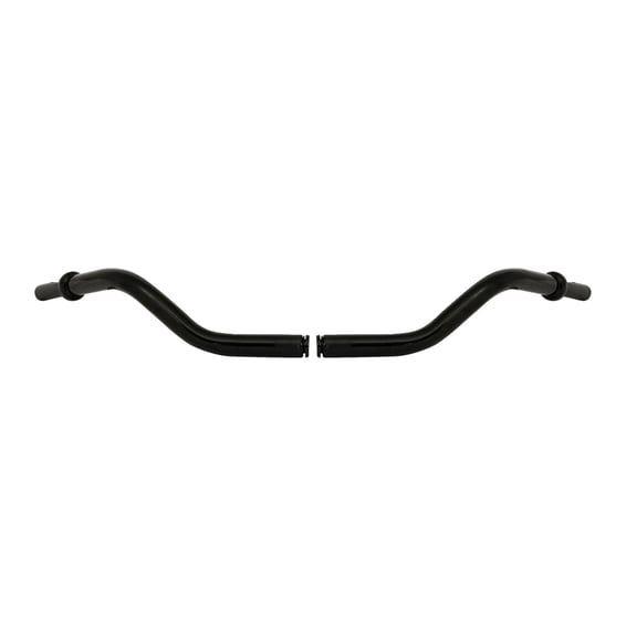 Early 2-piece handlebar. Gloss black