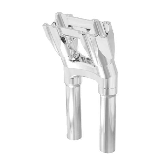 Topless Isolated Kickback Risers. 10" rise. Raw