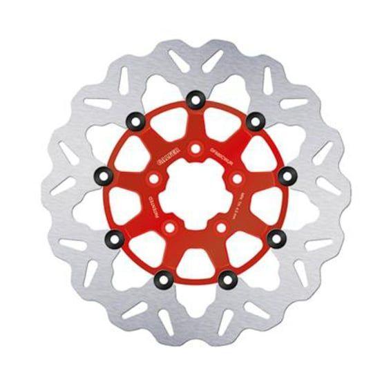 brake rotor. Wave. Floating. Red. 292x5mm