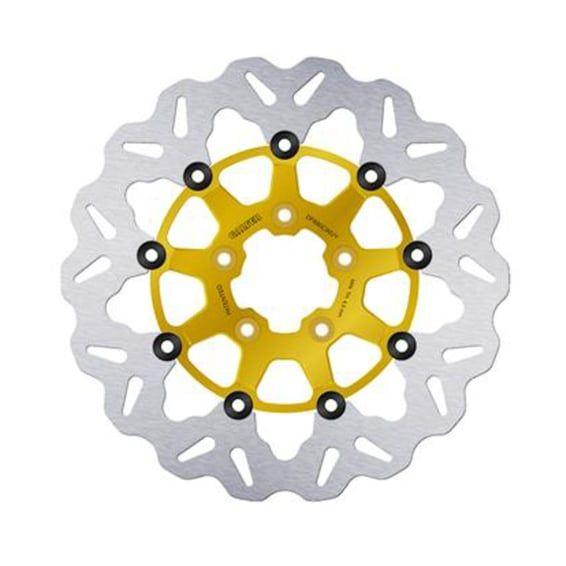 brake rotor. Wave. Floating. Gold. 292x5mm