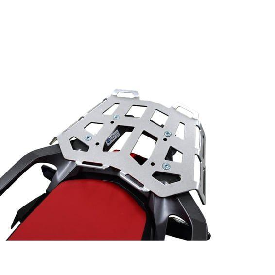luggage rack silver