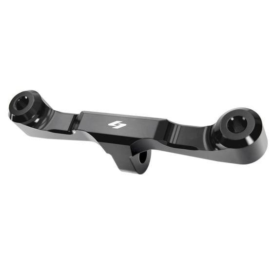 Adjustable H-D Gauge Mount. Black