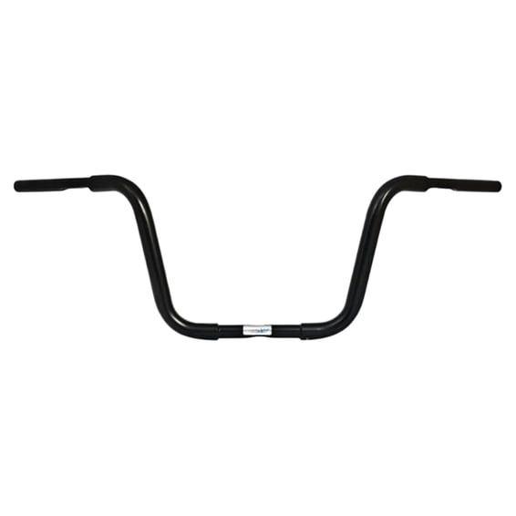 Fehling, 1-1/4" Fat Apehanger. 3 hole. 31cm high. Black