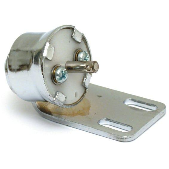 Mechanical brake light switch, rear. Chrome
