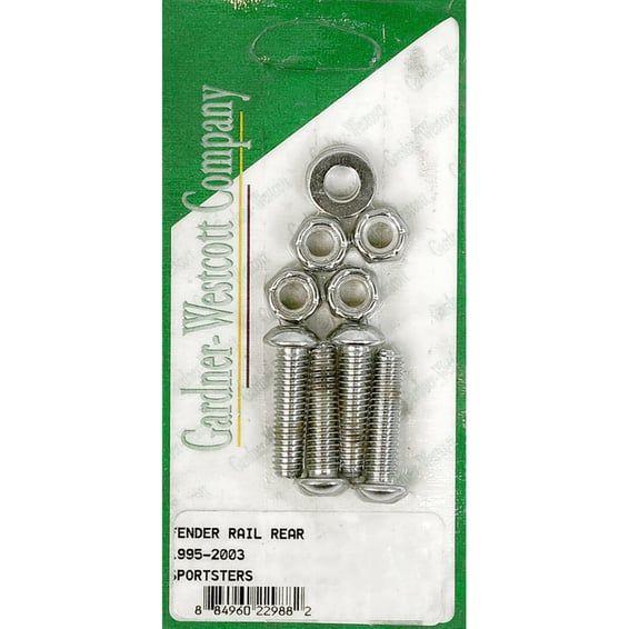 fender strut mount kit. Chrome Allen head