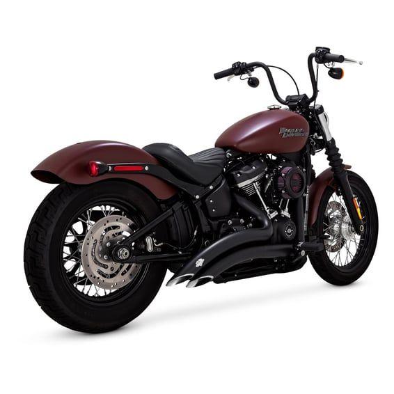 Big radius PCX exhaust. black
