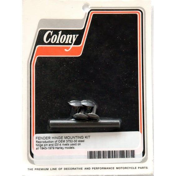 fender hinge pin and rivet kit