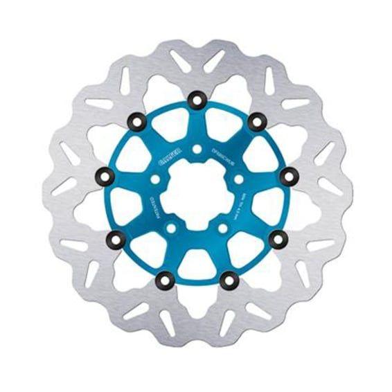 brake rotor. Wave. Floating. Blue. 292x5mm