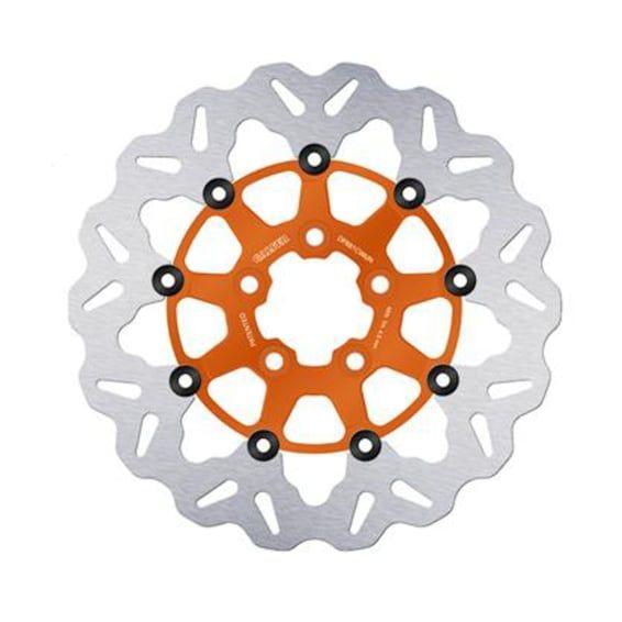 brake rotor. Wave. Floating, Orange, 292x5mm