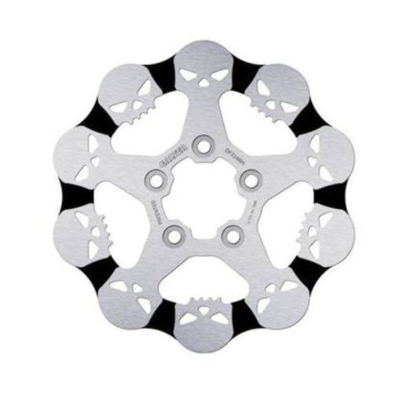 brake rotor. Wave Skull Design. Fixed. 260x6mm