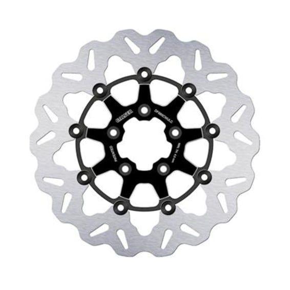 brake rotor. Wave. Floating. Black/Contrast. 292x5mm