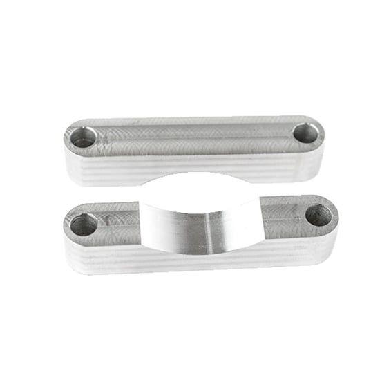 front fender spacers. Raw aluminum