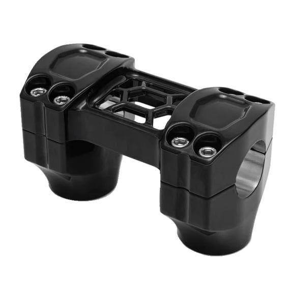 1-1/4" 'Task Force' risers. 2" rise. Black