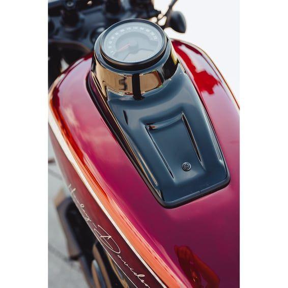 Nightster dash cover. Gloss black