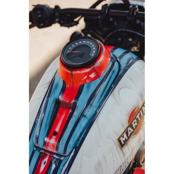 Nightster dash cover. Matte black