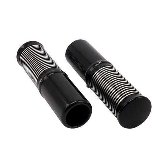 FL handlebar grip set. Int.l throttle, black CC