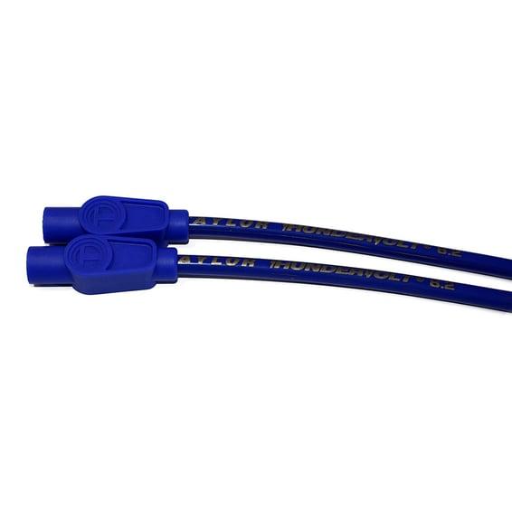8.2mm ThunderVolt spark plug wire set. Blue