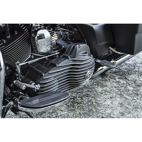 Emd snatch primary cover touring black cut