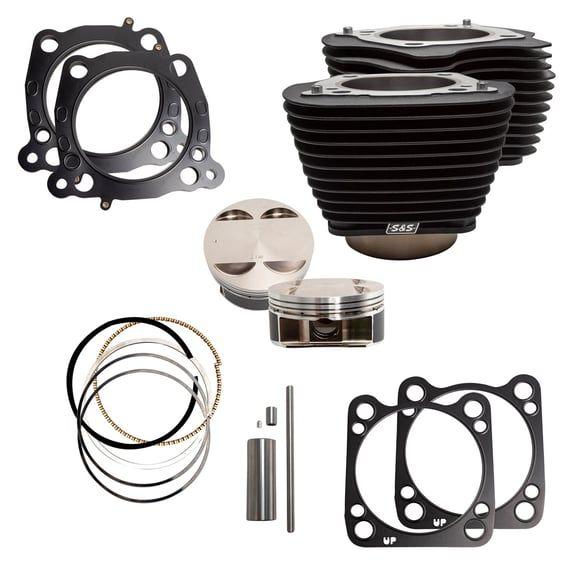 107" to 124" big bore conversion cylinder & piston kit