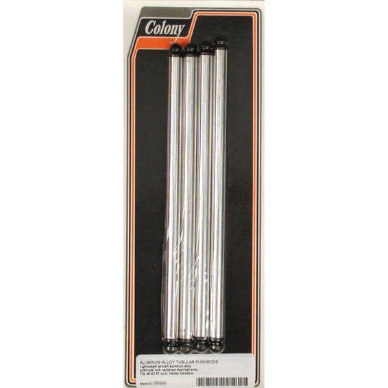 61" Pan aluminum non-adj. pushrod set
