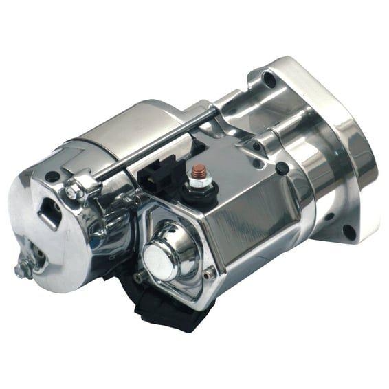 starter motor 1.4KW. Polished