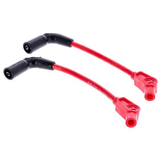 8mm Pro Wire spark plug wire set. Red