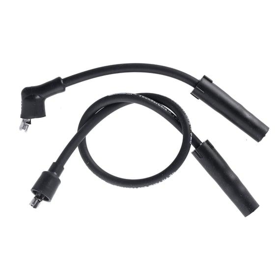 CVP, ThunderCore Pro spark plug wire set. Black