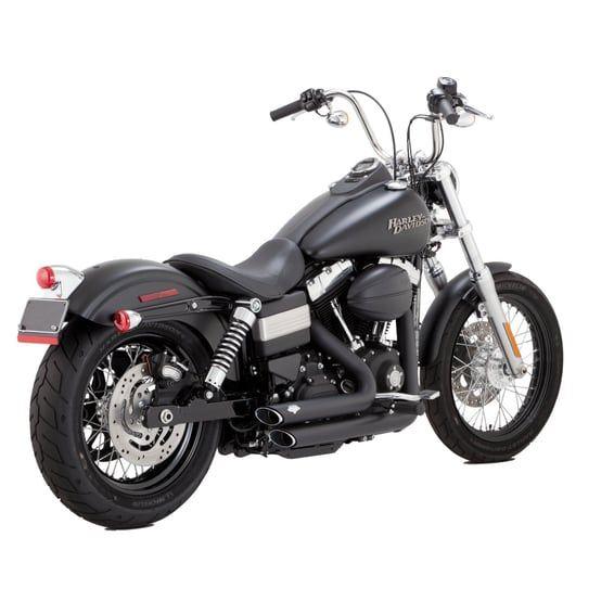 Shortshots staggered exhaust. black