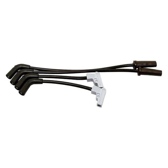 9mm Fire Power spark plug wire set. Black/silver