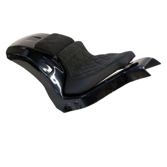Softail wide fender kit 'Racing'. 2-up seat