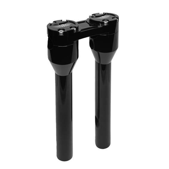 Clubstyle straight risers 12". Black/Black