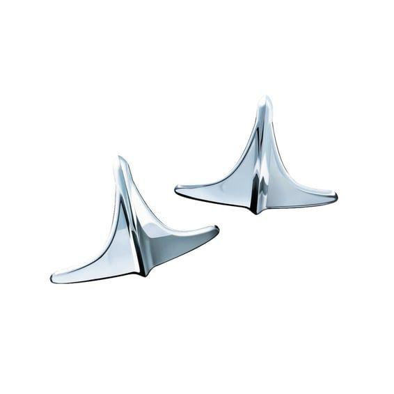 Trike rear fender accents. Chrome