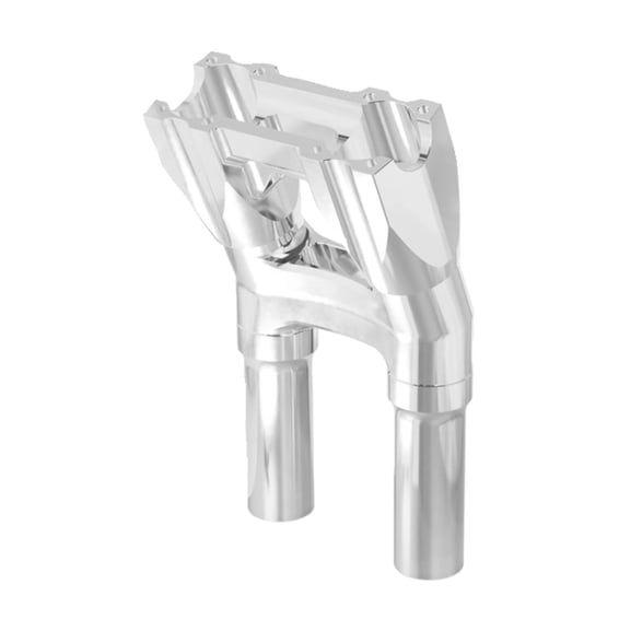 Topless Isolated Kickback Risers. 8" rise. Raw