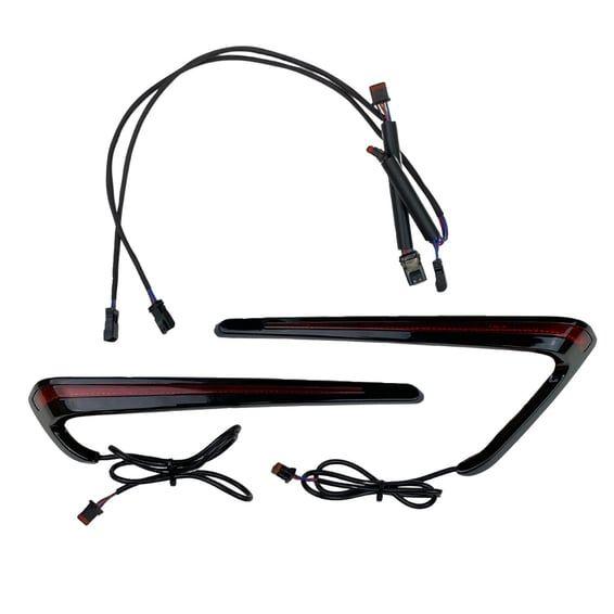 LED Saddlebag Lights. Red